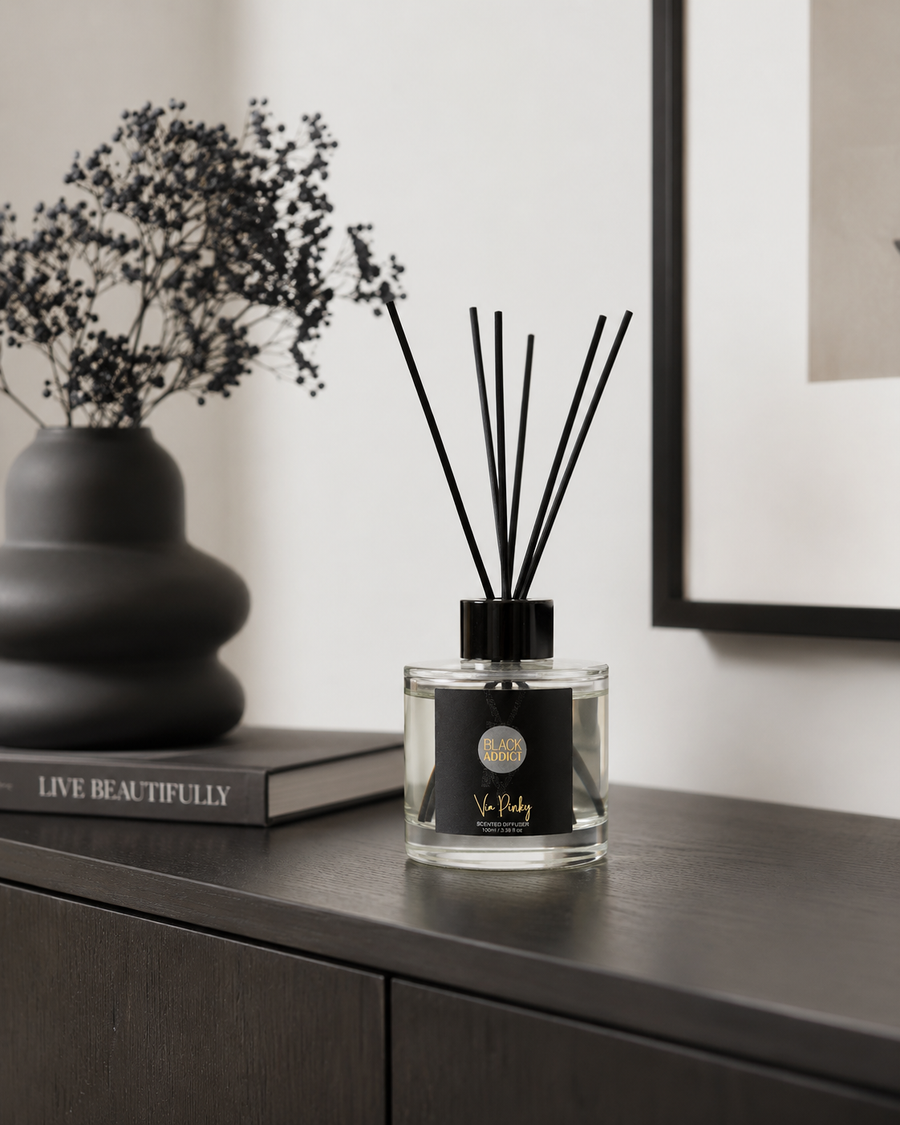 Via Pinky - Black Addict Reed Diffuser 100ml