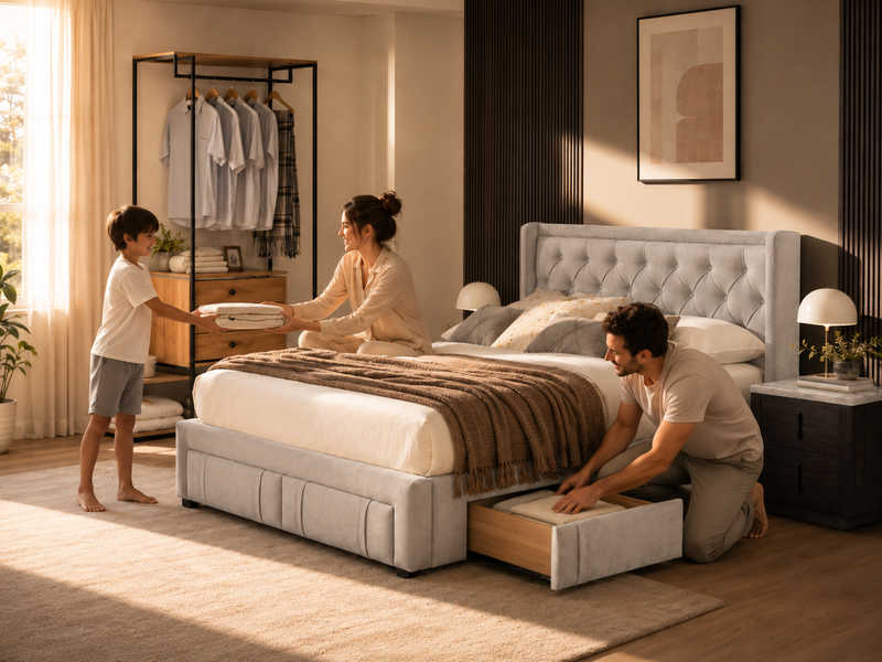 Your bedroom, built piece by piece