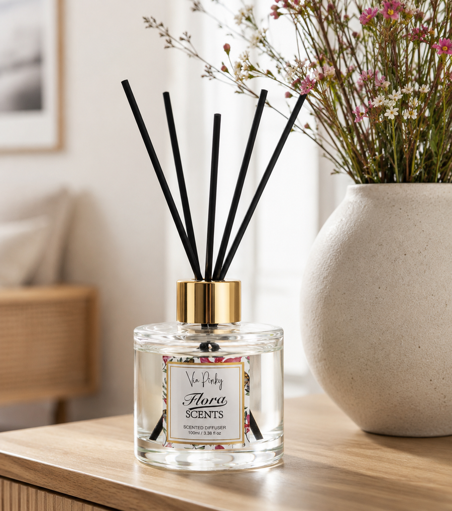 Via Pinky- Flora Reed Diffuser 100ml