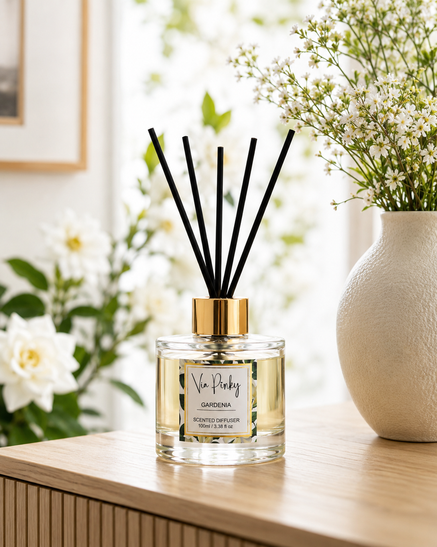 Via Pinky-Gardenia Reed Diffuser 100ml