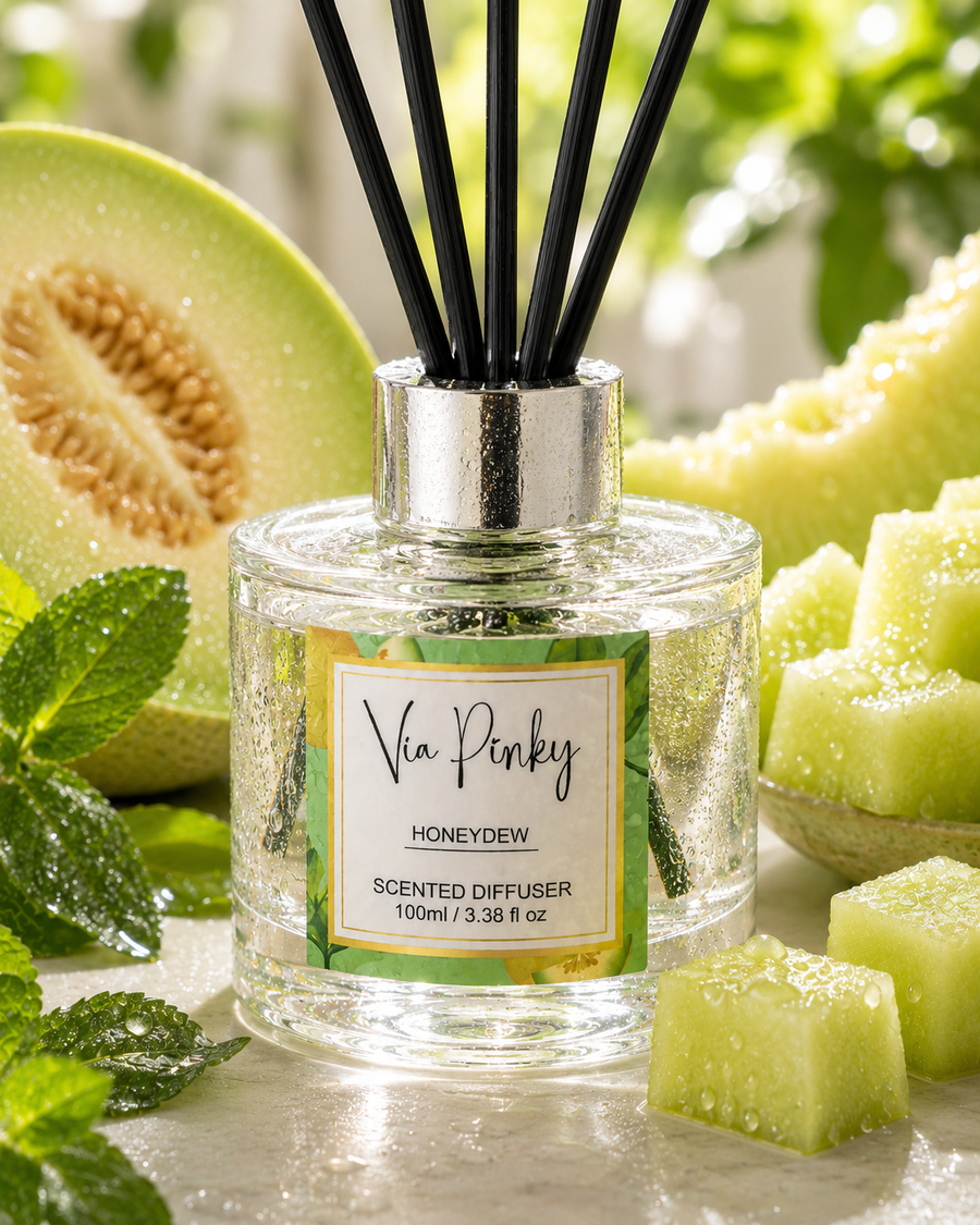 Via Pinky - Honey Dew Reed Diffuser 100ml