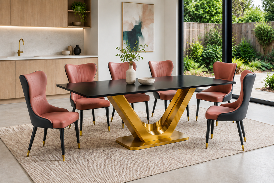 Como & Julian 7-Piece Dining Set