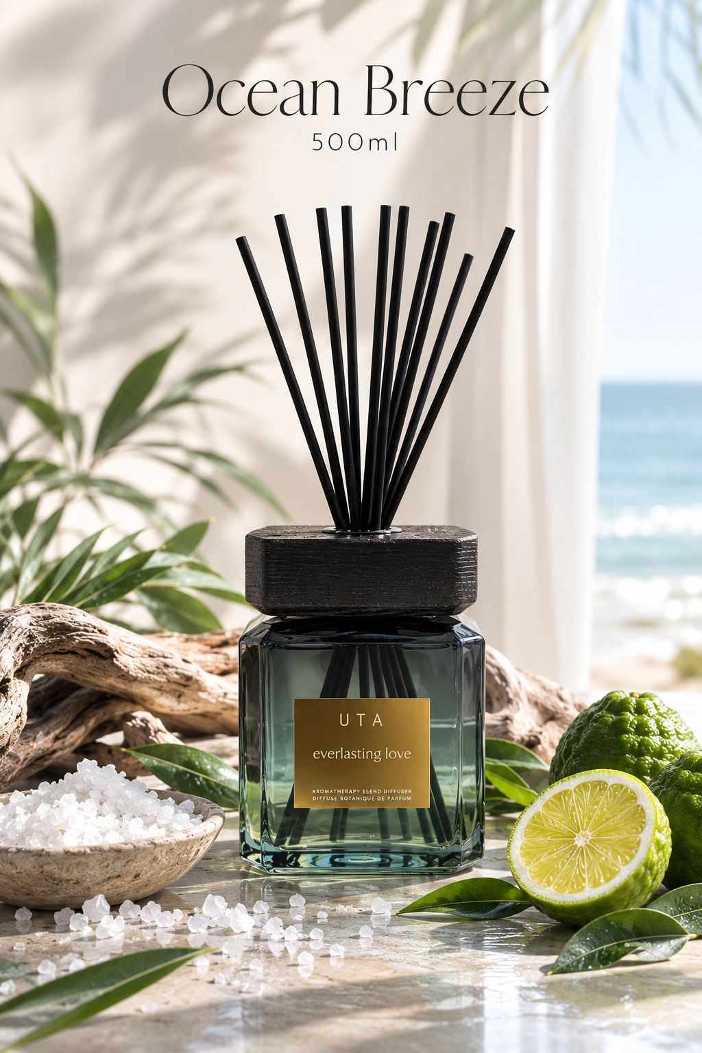 Everlasting Love 500ml Reed Diffuser-Ocean Breeze