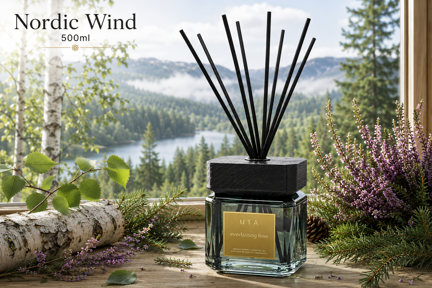 Everlasting Love 500ml Reed Diffuser- Nordic Wind