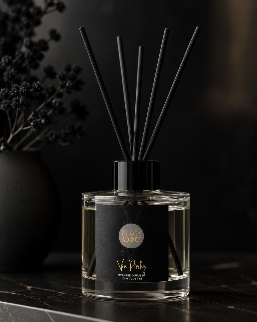 Via Pinky - Black Addict Reed Diffuser 100ml
