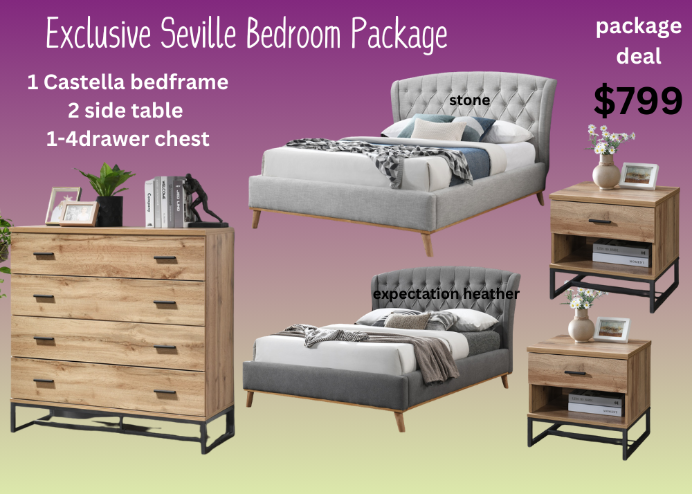 Exclusive Seville Bedroom Package