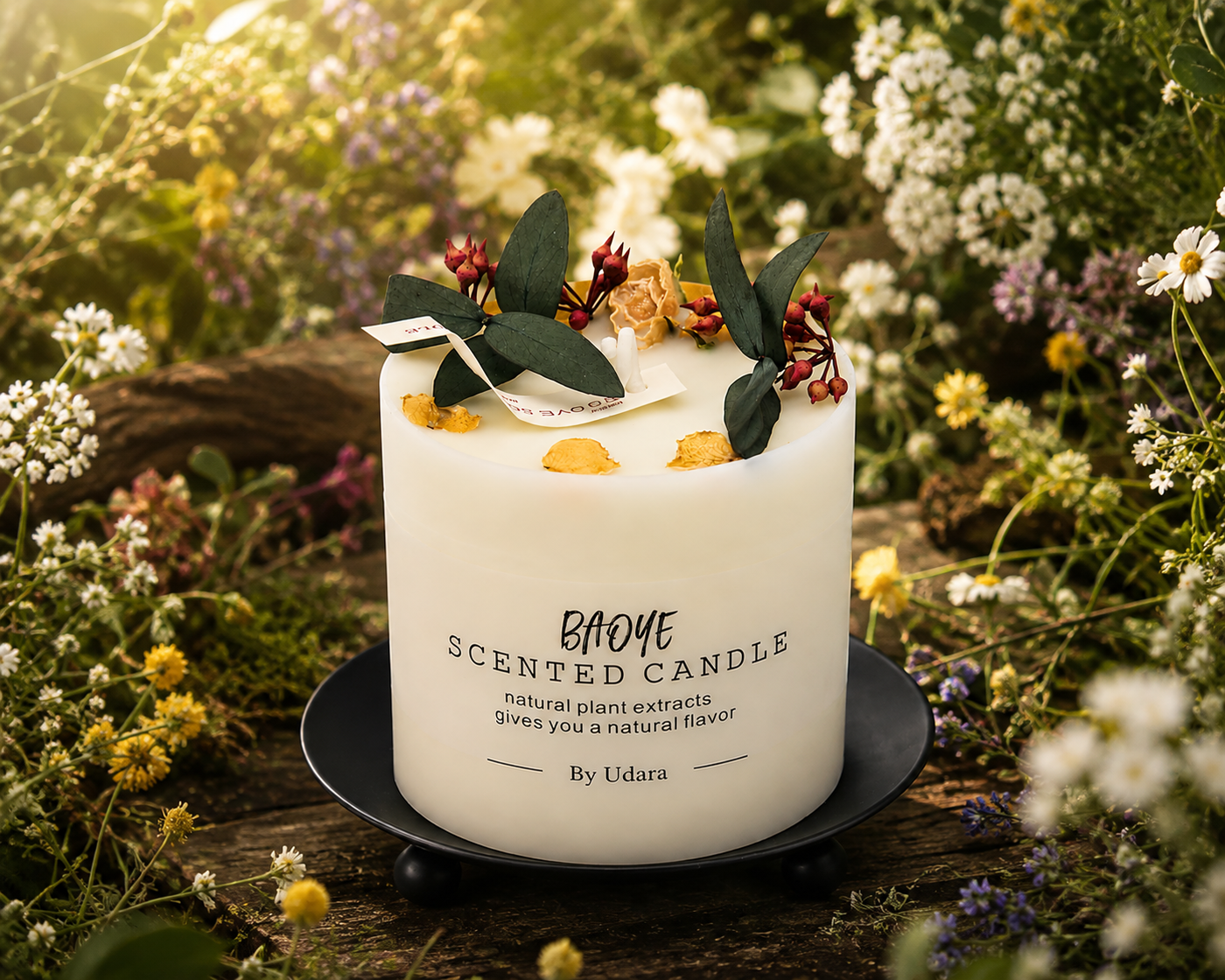 Baoye Forest Scented Candle - Wild Willow