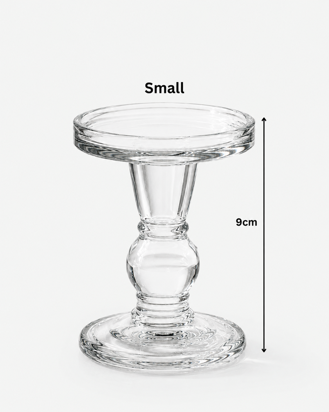 Scented Candle & Reed Diffuser Glass Stand - Small