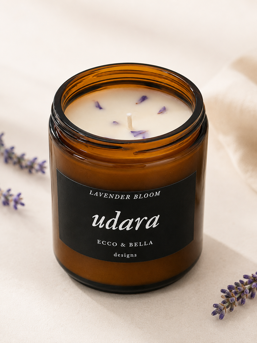 Udara Lavender Bloom Scented Candle