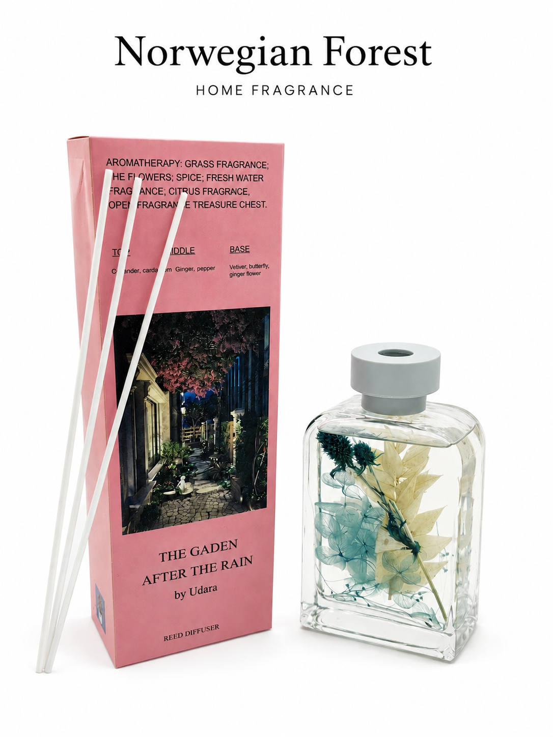 Udara-Gaden After Rain -200ml Reed Diffuser