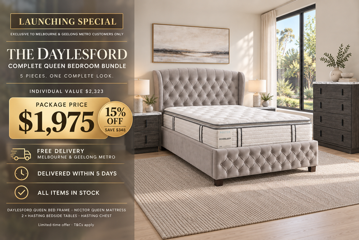 Daylesford Bedroom Bundle - 5 piece set