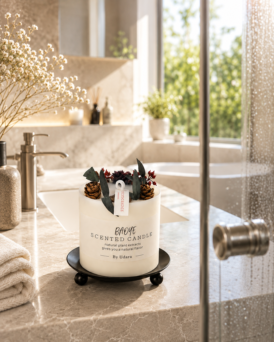 Baoye Forest Scented Candle- Berry Burst