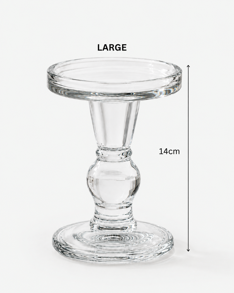 Scented Candle  & Reed Diffuser Glass Stand  Large