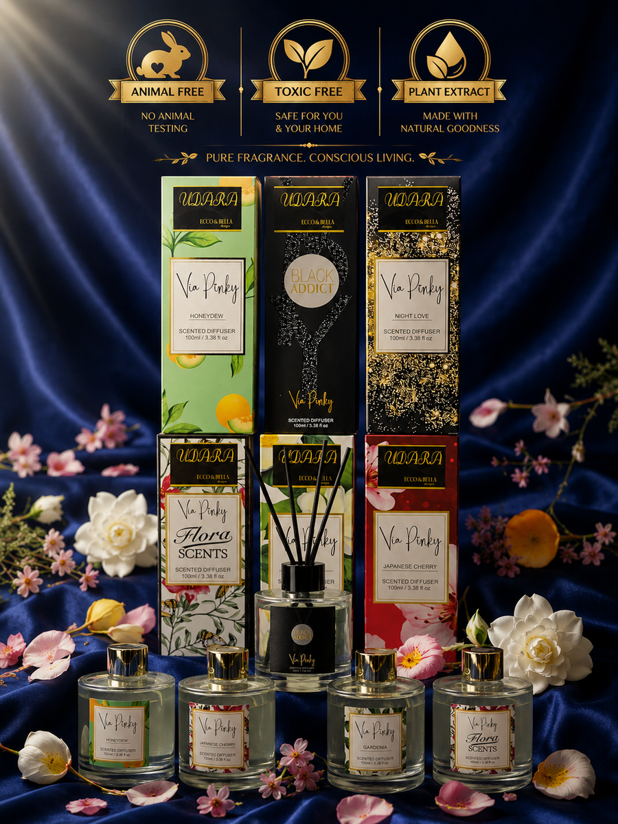 Via Pinky - Black Addict Reed Diffuser 100ml