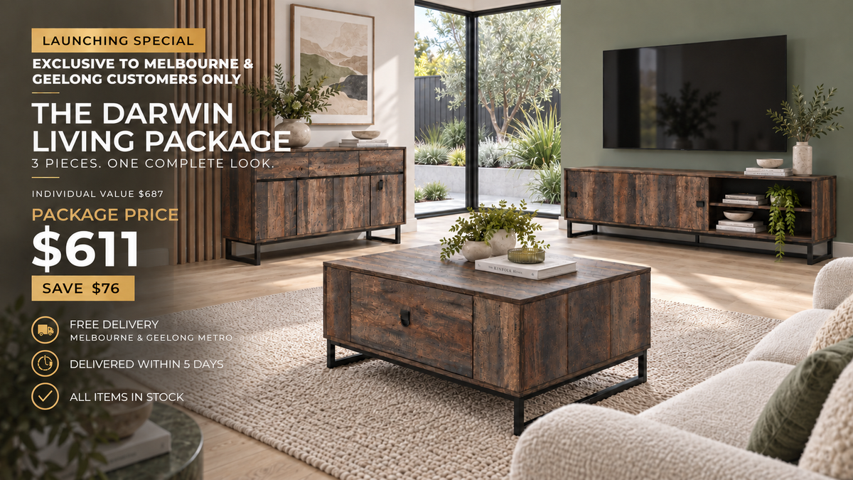 Darwin Living  – 3 Piece Set