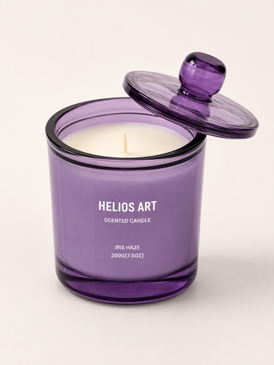 Iris Haze Scented Candle – 200g