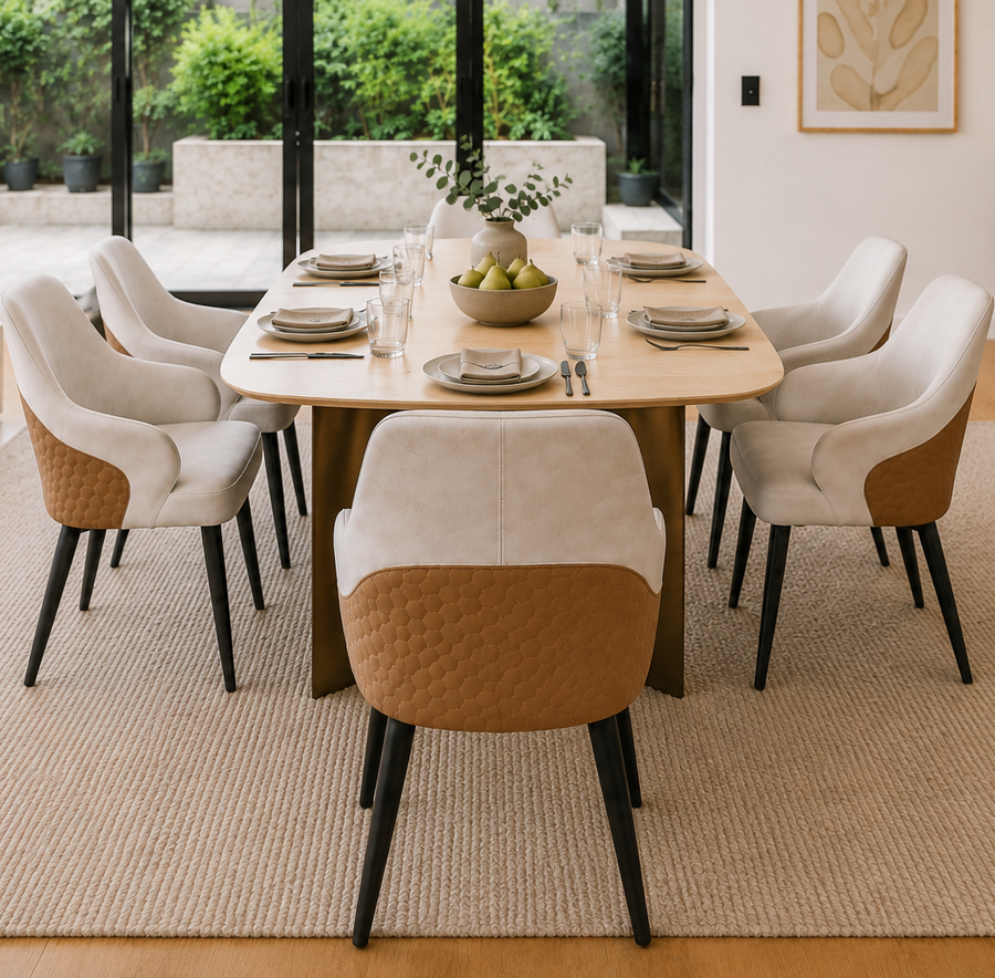 Madrid Cove & Barroso 7-Piece Dining Set