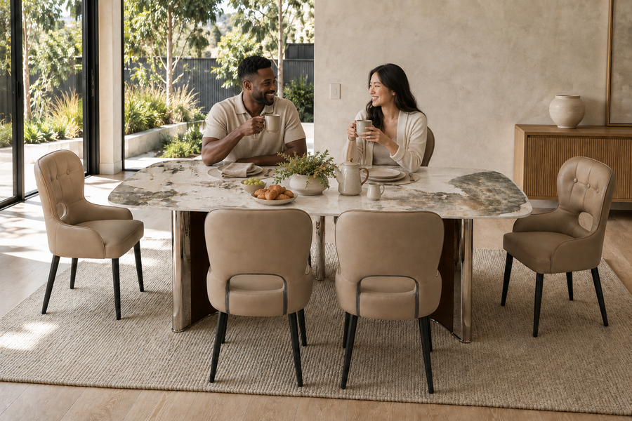 Montrose & Sienna 7-Piece Dining Set