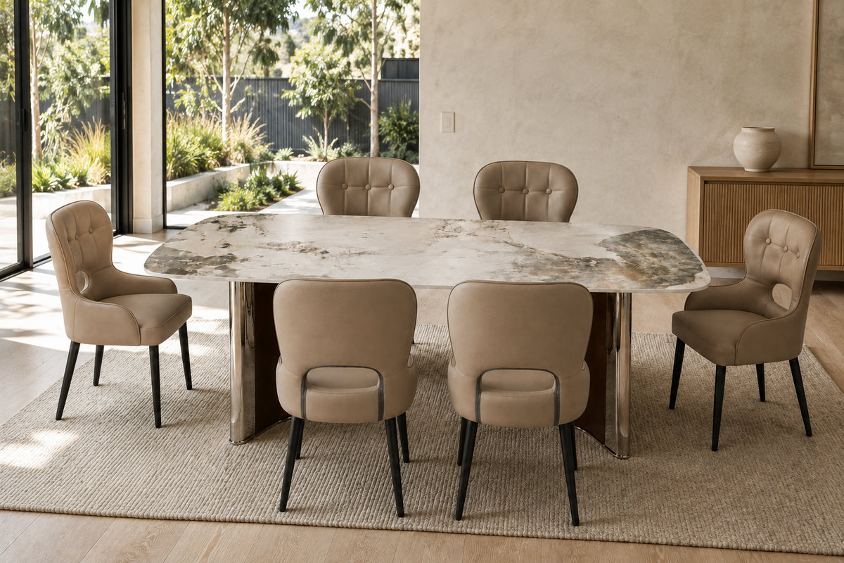Montrose & Sienna 7-Piece Dining Set