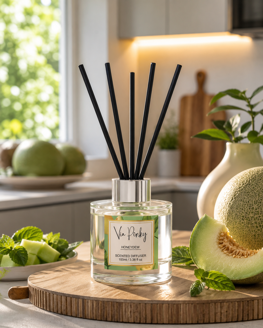 Via Pinky - Honey Dew Reed Diffuser 100ml