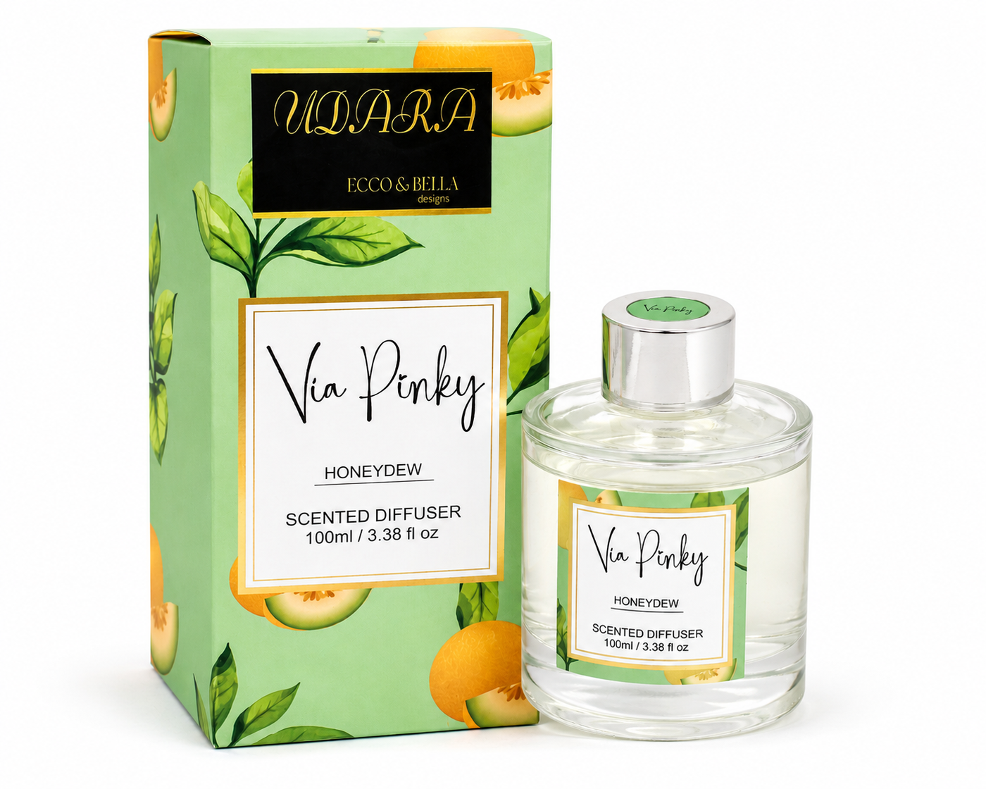 Via Pinky - Honey Dew Reed Diffuser 100ml