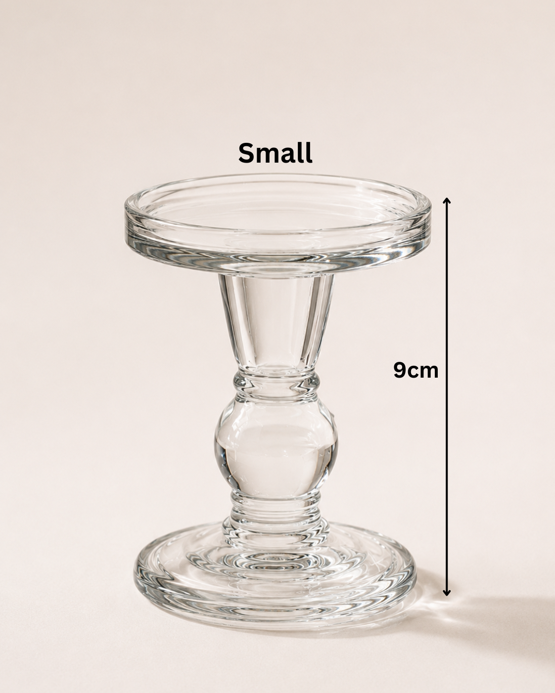 Candle and Reed Diffuser Stand-Glass & Metal